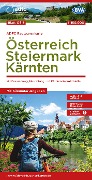 Cover-Bild zum Titel 'ADFC-Radtourenkarte ÖS3 Österreich Steiermark Kärnten 1:150:000, reiß- und wetterfest, E-Bike geeignet, GPS-Tracks Download, mit Bett+Bike Symbolen, mit Kilometer-Angaben' von ''