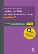 Cover-Bild zum Titel 'Lexikon der MAV für katholische Kirche und Caritas von A - Z' von 'Richard Geisen, Norbert Gescher'