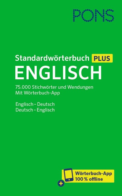 PONS Standardwörterbuch Plus Englisch - 