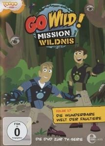 (17)DVD TV Serie-Die Wunderbare Welt Der Faultiere - Go Wild!-Mission Wildnis