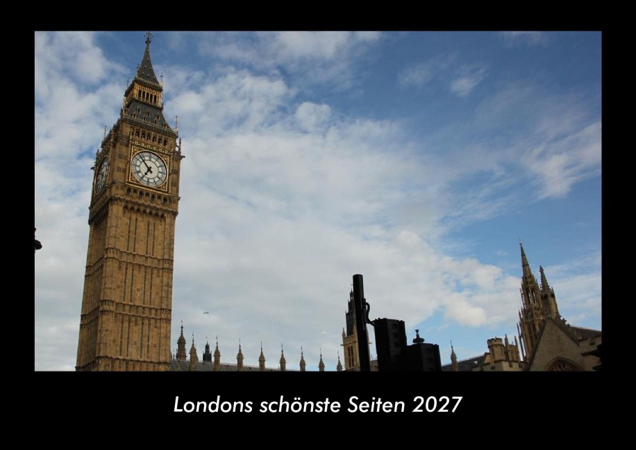 Londons schönste Seiten 2027 Fotokalender DIN A3 - Tobias Becker