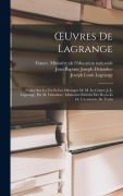 Cover-Bild zum Titel 'OEuvres De Lagrange' von 'Ludovic Lalanne, Joseph Louis Lagrange'