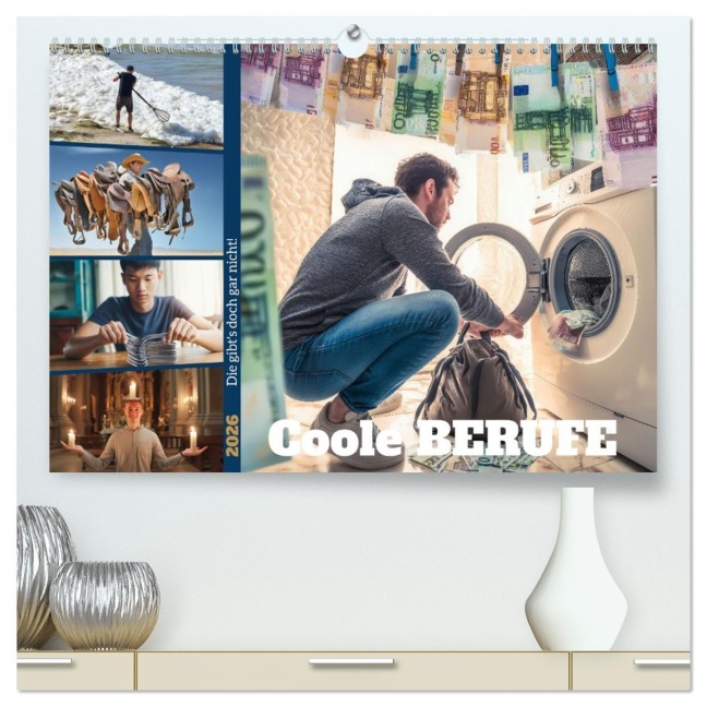 Coole Berufe (hochwertiger Premium Wandkalender 2026 DIN A2 quer), Kunstdruck in Hochglanz - Sabine Löwer