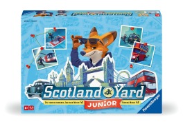 Cover-Bild zum Titel 'Scotland Yard Junior - Kinderspiel ab 6 Jahre' von 'Michael Schacht'