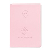 Cover-Bild zum Titel 'Terminplaner Lederlook 2026 Rosa' von ''