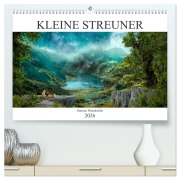 Cover-Bild zum Titel 'Kleine Streuner (hochwertiger Premium Wandkalender 2026 DIN A2 quer), Kunstdruck in Hochglanz' von 'Simone Wunderlich'