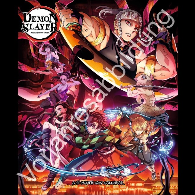 Demon Slayer Broschurkalender 2026 - 