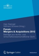 Cover-Bild zum Titel 'Forum Mergers & Acquisitions 2012' von ''
