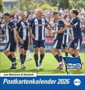 Cover-Bild zum Titel 'Hertha BSC Postkartenkalender 2026' von ''