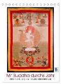 Mit Buddha durchs Jahr: historische Zeichnungen (Tischkalender 2024 DIN A5 hoch), CALVENDO Monatskalender - Calvendo Calvendo