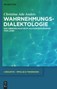 Cover-Bild zum Titel 'Wahrnehmungsdialektologie' von 'Christina Ada Anders'