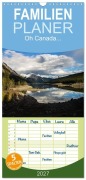 Cover-Bild zum Titel 'Familienplaner 2027 - Oh Canada... mit 5 Spalten (Wandkalender, 21 x 45 cm) CALVENDO' von 'Andy Grieshober'