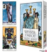 Cover-Bild zum Titel 'Das Weiser-Tarot - Tarot von A.E. Waite in den ursprünglichen Aquarellfarben (78 Karten illustriert von Pamela Colman Smith mit Booklet)' von 'Arthur Edward Waite'