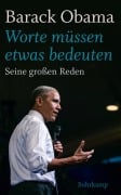 Cover-Bild zum Titel '»Worte müssen etwas bedeuten«' von 'Barack Obama'