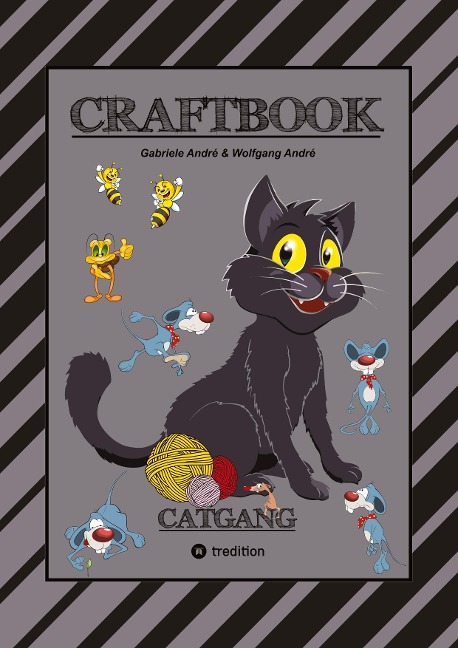 CRAFTBOOK - SUPER SPIEL - CATCH THE RAT - TOLLE MOTIVE - KREATIVES MALEN - BASTELN - MOGO DIE MAUS - KATZENBILDER - Wolfgang André, Gabriele André