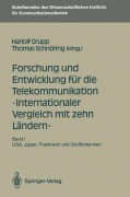 Cover-Bild zum Titel 'Forschung und Entwicklung für die Telekommunikation - Internationaler Vergleich mit zehn Ländern -' von ''