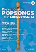 Die schönsten Popsongs für Alt-Blockflöte - 