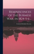Cover-Bild zum Titel 'Reminiscences of the Burmese War, in 1824-5-6 ..' von 'Frederick Brickdale Doveton'