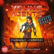 Cover-Bild zum Titel 'Young Agents (Band 3) - Codewort "Inferno"' von 'Andreas Schlüter'