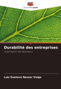 Cover-Bild zum Titel 'Durabilité des entreprises' von 'Luiz Gustavo Nasser Veiga'