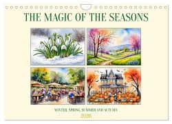 Cover-Bild zum Titel 'The magic of the seasons (Wall Calendar 2026 DIN A4 landscape), CALVENDO 12 Month Wall Calendar' von 'Claudia Kleemann'