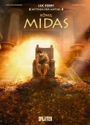 Cover-Bild zum Titel 'Mythen der Antike: König Midas (Graphic Novel)' von 'Luc Ferry, Clotilde Bruneau'