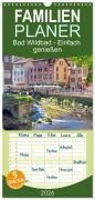 Familienplaner 2026 - Bad Wildbad - Einfach genießen mit 5 Spalten (Wandkalender, 21 x 45 cm) CALVENDO - Thomas Bartruff