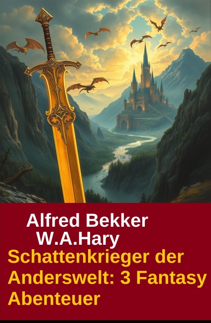 Schattenkrieger der Anderswelt: 3 Fantasy Abenteuer - Alfred Bekker, W. A. Hary