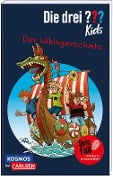 Cover-Bild zum Titel 'Die drei ??? Kids Dein Fall: Der Wikingerschatz' von 'Boris Pfeiffer'