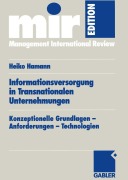 Cover-Bild zum Titel 'Informationsversorgung in Transnationalen Unternehmungen' von 'Heiko Hamann'