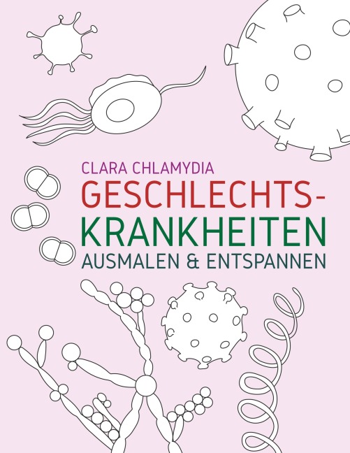 Geschlechtskrankheiten Ausmalen & Entspannen - Clara Chlamydia