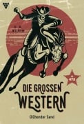 Cover-Bild zum Titel 'Glühender Sand' von 'U. H. Wilken'
