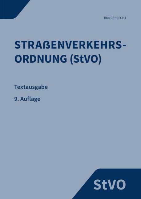 Straßenverkehrsordnung - 