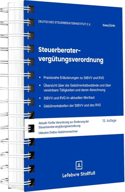 Steuerberatervergütungsverordnung - 