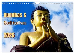 Cover-Bild zum Titel 'Buddhas & Bhodisattvas (Wandkalender 2026 DIN A4 quer), CALVENDO Monatskalender' von 'Manfred Bergermann'