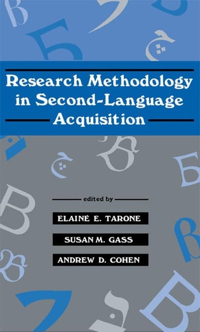 Research Methodology in Second-Language Acquisition - 