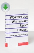 Wörterbuch für Wirtschaft, Recht , Handel / 2 Bd. - CD-ROM-Ausgabe - Georges E. Potonnier, Brigitte Potonnier