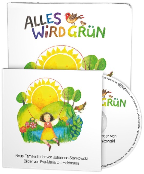 Alles wird grün. Mit Musik-CD - Johannes Stankowski, Eva-Maria Ott-Heidmann, Johannes Stankowski