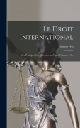 Cover-Bild zum Titel 'Le Droit International' von 'Ernest Nys'