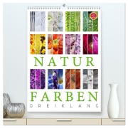 Cover-Bild zum Titel 'Natur Farben Dreiklang (hochwertiger Premium Wandkalender 2026 DIN A2 hoch), Kunstdruck in Hochglanz' von 'Martina Cross'