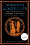 Cover-Bild zum Titel 'Die Lehren der Geschichte' von 'Will Durant'