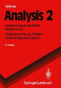Analysis 2 - Gert Böhme