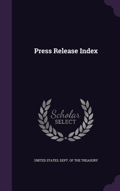 Press Release Index - 