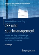 Cover-Bild zum Titel 'CSR und Sportmanagement' von ''