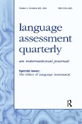 Cover-Bild zum Titel 'The Ethics of Language Assessment' von ''