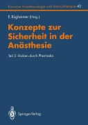 Cover-Bild zum Titel 'Konzepte zur Sicherheit in der Anästhesie' von ''