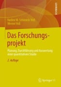 Cover-Bild zum Titel 'Das Forschungsprojekt' von 'Werner Voß, Nadine M. Schöneck'
