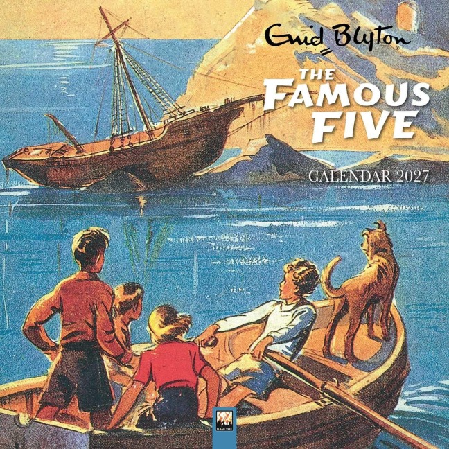 Enid Blyton: The Famous Five - Fünf Freunde 2027 - Original Flame Tree Publishing-Kalender [Kalender] - Tree Flame