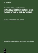 Cover-Bild zum Titel 'Geiz - Gerte' von 'Johannes Bolte, Lutz Mackensen'