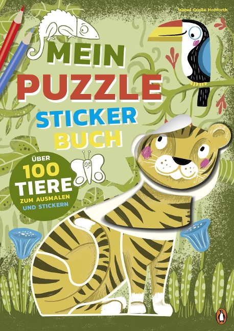 Mein bunter Puzzle-Sticker-Spaß - Tiere - Isabel Große Holtforth